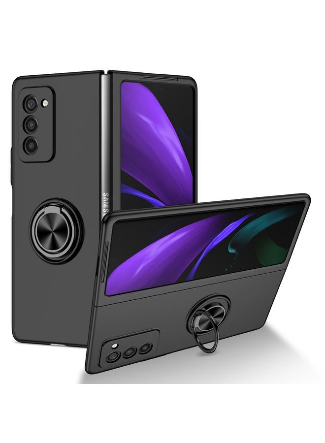 اس-توب جراب لهاتف Samsung Galaxy Z Fold2 5G جراب حامل حلقة مدرعة للهاتف - Image 1