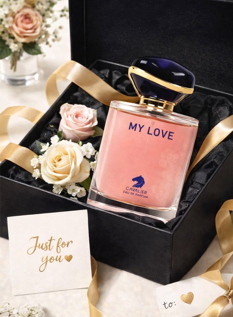 Cavalier Perfume Luxury Women’s Perfume The Cavalier My Love Eau de Parfum 100ml | Long Lasting Perfume for Women with White Floral, Tuberose & Vanilla Notes - Image 3