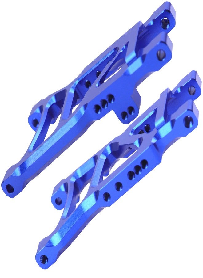 Vgoohobby Aluminum Suspension A-Arms Set w/Tie Bar Front Rear Upgrades Parts Compatible with 1/10 Traxxas Slash 2WD RC Car,Replacement of 2555 3631 2532 (Blue) - Image 4