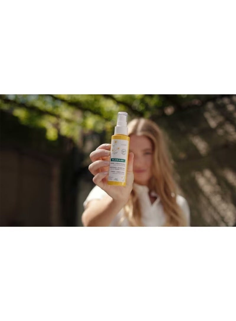 Klorane Illumine - Blonde Hair Spray With Chamomile 100ml - Image 4