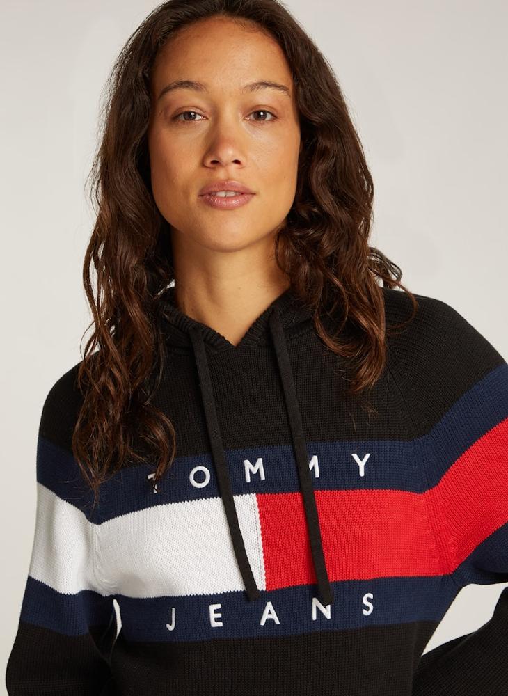TOMMY JEANS Hooded Mini Dress  - Image 3