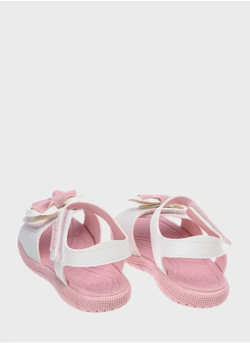 Klin Kids Front Bow Sandals