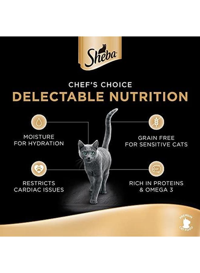 Sheba Cat Food Tuna And Snapper Can Made From Natural Ingredients With Essential Vitamins And Minerals This Wet Food Is Made With A Grain Free Formula Suitable For Sensitive Cats Pack Of 24X85G - Image 3