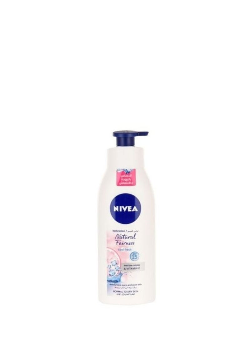 Nivea Nature Feral Cool Fresh Body Lotion 400 ml - Image 2