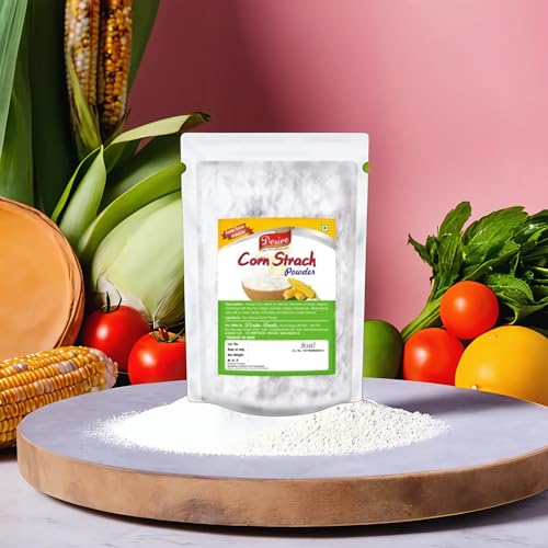 Desire Baker’s Corn Starch – 1kg | Gluten-Free Cornflour for Baking, Sauces, Gravies, and Puddings | Premium Thickening Agent - Image 4