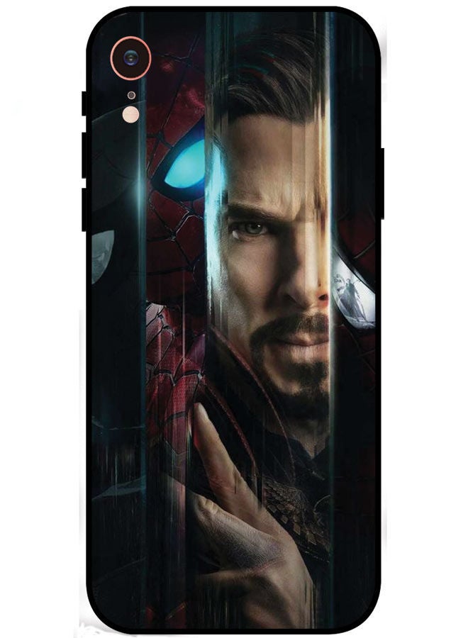 EYE CATCH Protective Case Cover For Apple iPhone XS Max Doctor Strange & Spiderman - Image 1