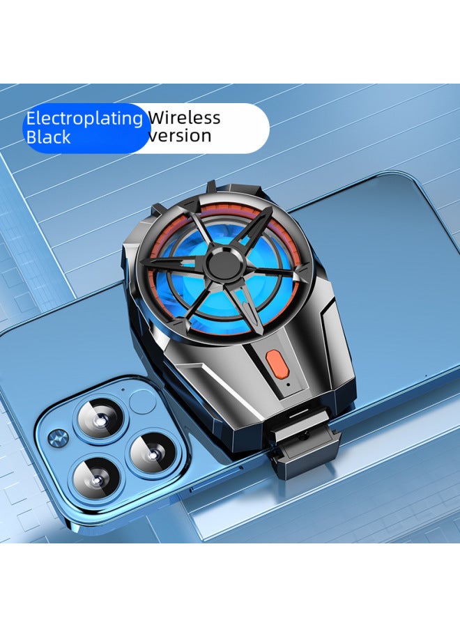 Loquat Digital Computer/mobile Phone Cooler Mobile Phone Radiator Portable Handheld Fan Usb Powered Heat Sink For Laptops Tablets-Color:H15 Charging Black  - Image 2