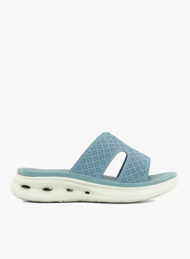 Zayna Blue 221-345 Zayna Ladies Casual Slides 19Z332-6 Blue for Women | Best Price UAE