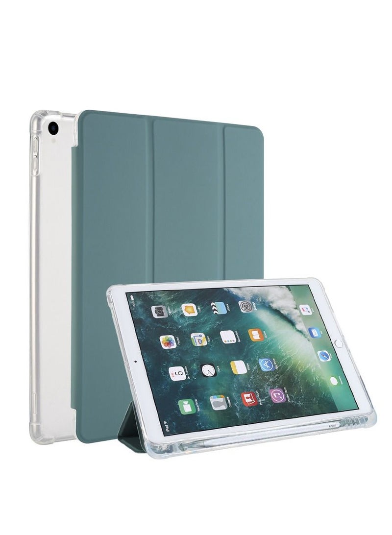 Loquat Protective Sleeve With Pen Slot For Green iPad 