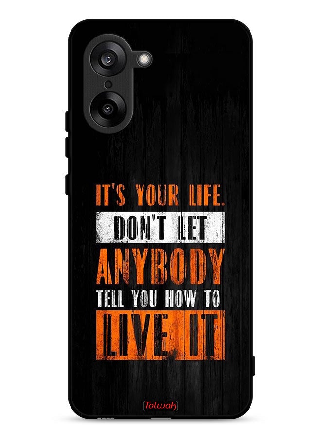 Tolwak OnePlus Nord CE5 Protective Case Cover Its Your Life - Image 1