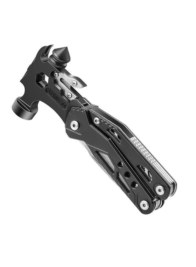 16-Piece Multi-functional Tool Set - The perfect anniversary, birthday and Christmas gift for outdoor enthusiasts - Suitable for men, boys and fathers - Cool accessory for hiking and outdoor adventures - Image 1
