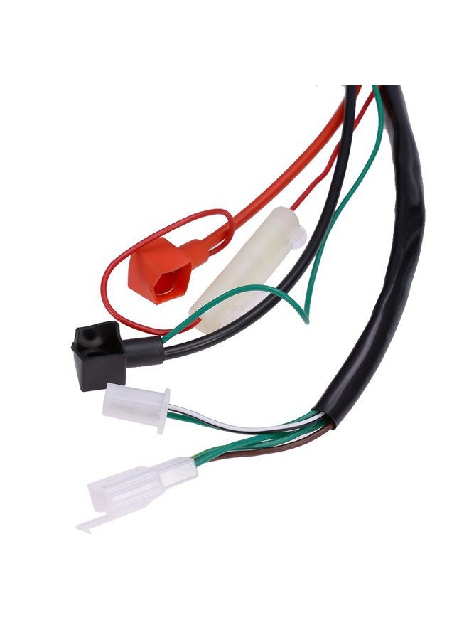 Anxingo Electric Start Wire Loom Wiring Harness Quad Complete Harness Fit for Chinese ATV UTV Quad 4 Wheeler 50cc 70cc 90cc 110cc - Image 4