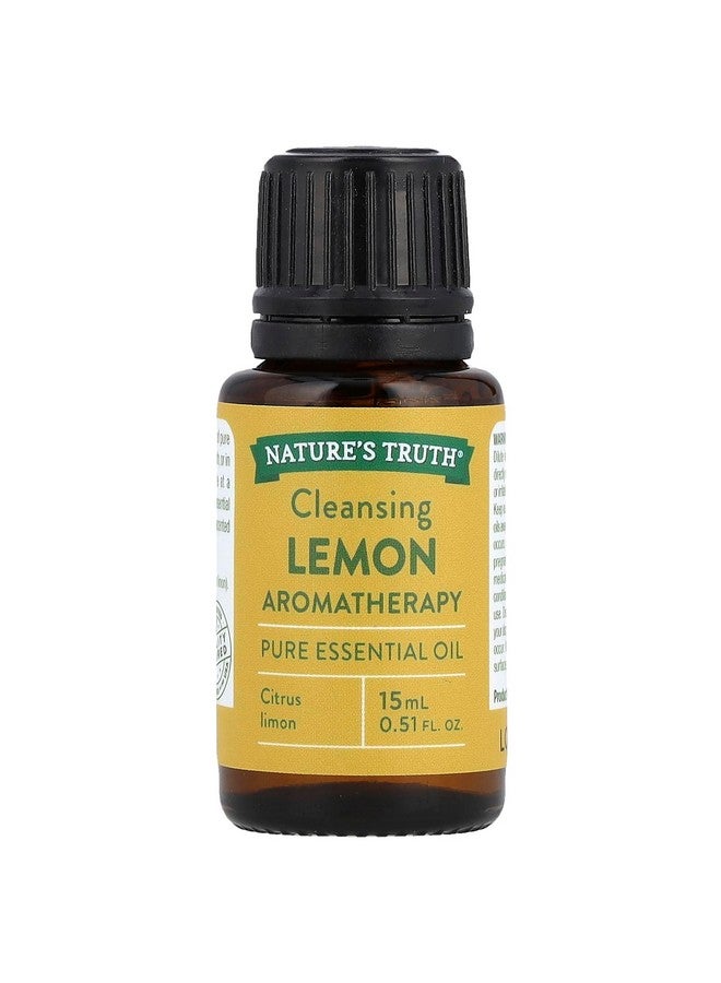 Nature's Truth Nature's Truth Vitamins Essential Oil, Lemon, 0.51 Fluid Ounce - Image 1