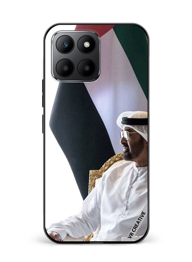 Protective Case Cover For Honor 70 Lite Sheikh Mohamed Bin Zayed Al Nahyan Design Multicolour