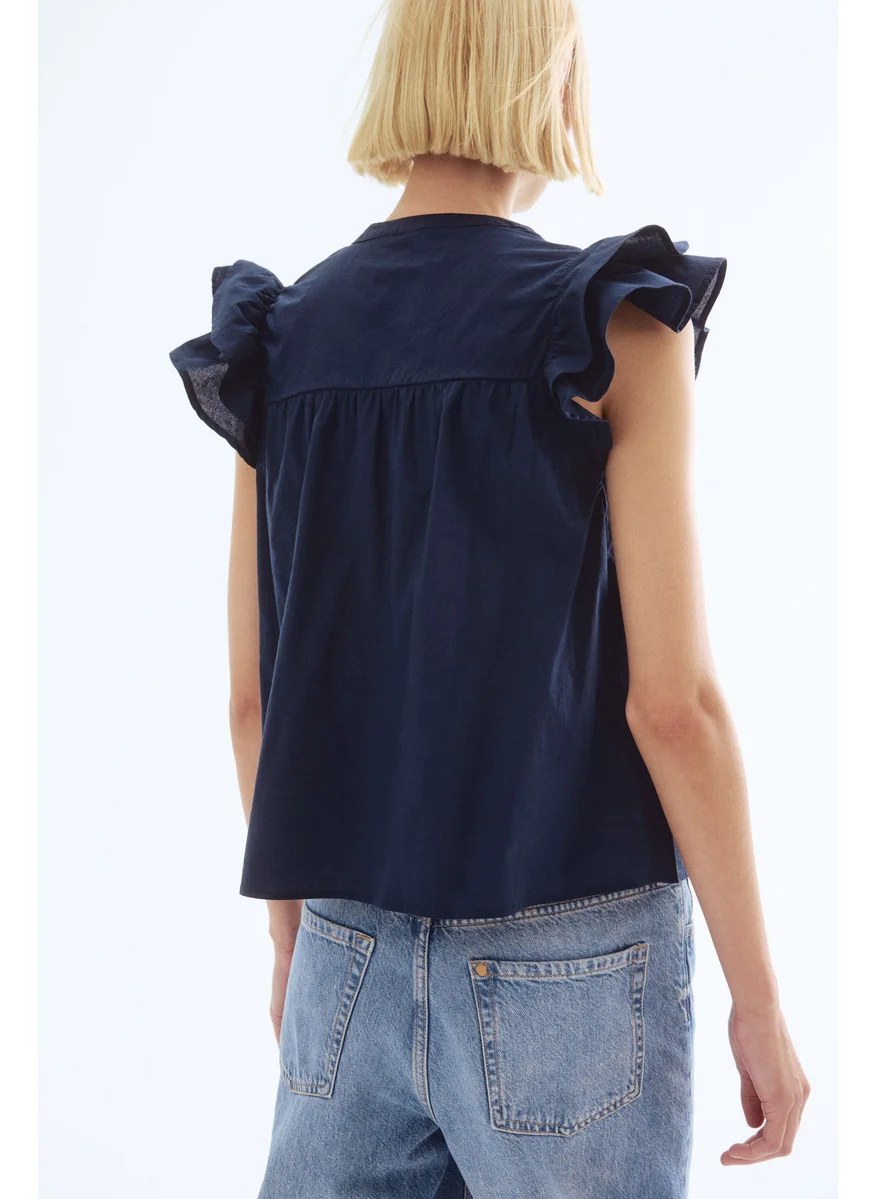 اتش اند ام Broderie Anglaise Blouse