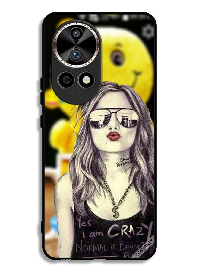 Covernex Huawei nova 12 Ultra 5G Protective Case Cover Yes I Am Crazy Normal Is Boring - Image 1