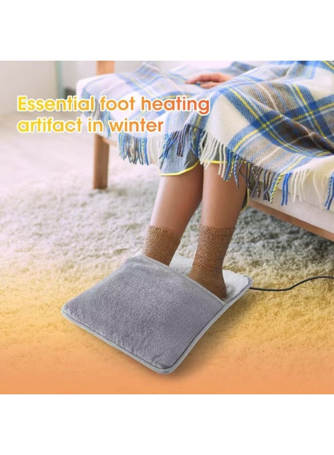 وسادة تدفئة كهربائية تعمل عبر USB – مدفأة قدمين بدرجة حرارة ثابتة، دافئ بدون ماء لليدين والبطن والخصر - Image 4