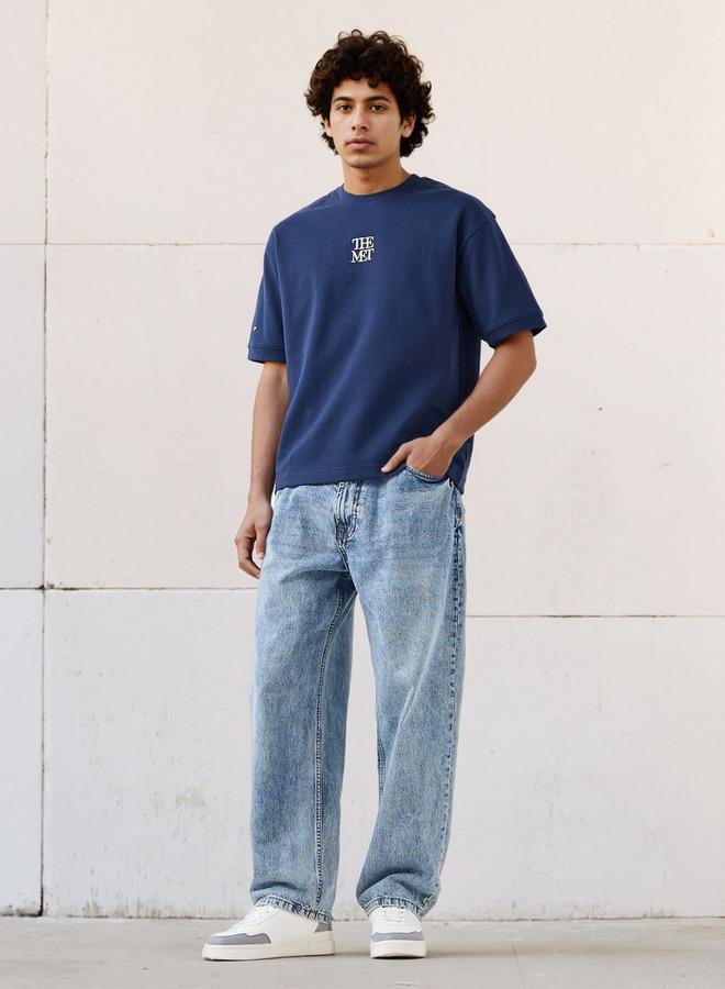 اس بي كاركترز تيشيرت رجالي بياقة دائرية مطبوع عليه بول سيزان - Image 2