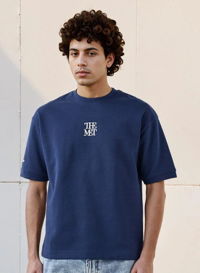 SP Characters Men's Relaxed Fit Crew Neck Short Sleeves Paul Cezanne Print T-shirt