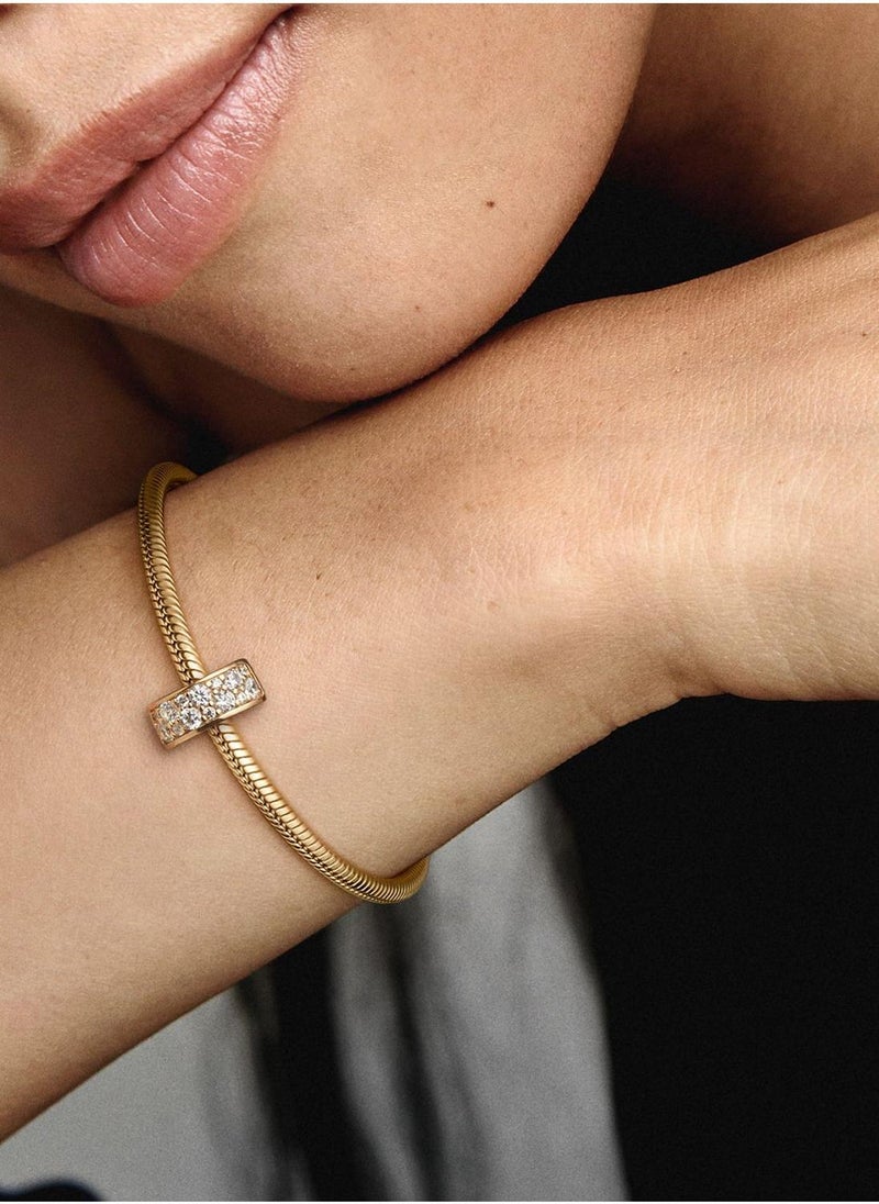 PANDORA Clear PavÃ© Clip Charm - Image 4