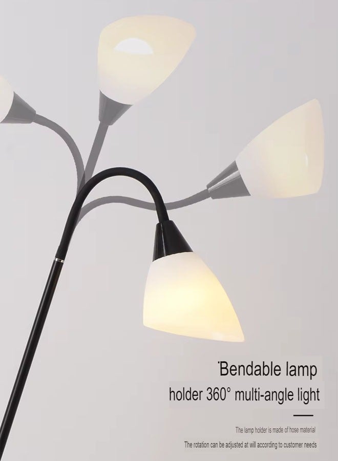إن كي أكس مصباح أرضي بنمط الشمال الأوروبي | إضاءة أنيقة لغرفة المعيشة، غرفة النوم، المكتب، وأركان الأريكة - تصميم تشونغشان - Image 5
