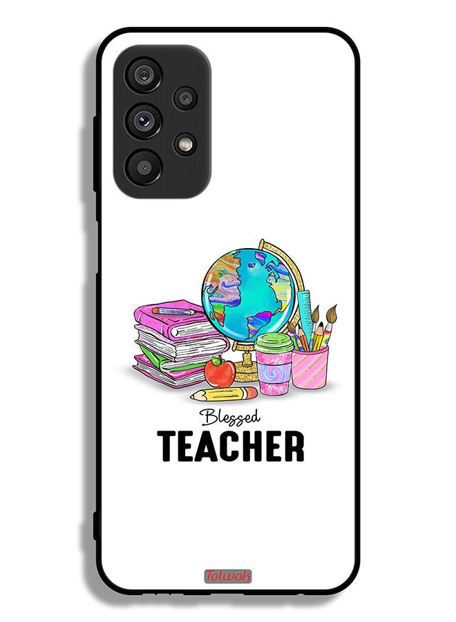 Tolwak Samsung Galaxy A23 5G Protective Case Cover Blessed Teacher - Image 1