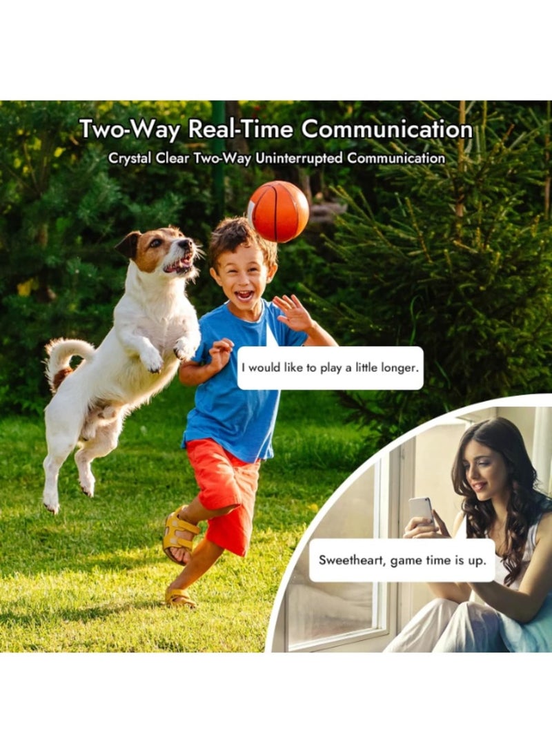 Zikra كاميرات أمان منزلية خارجية، رؤية ليلية ملونة بدقة 2K، كاميرا شمسية مع كشف PIR، دوران مائل، زوم 4X، واي فاي 2.4GHz، مقاومة للماء IP66، ضوء كشاف/صفارة إنذار، تخزين SD/سحابي - Image 5