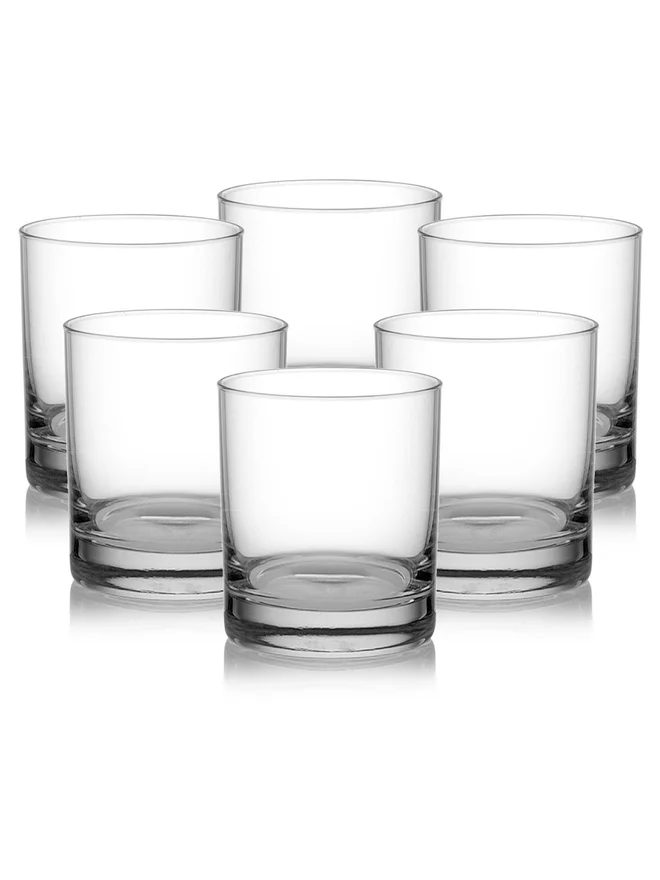 أوشن OCEAN 6-Piece San Marino Rock Whiskey Glassware Set 290ml