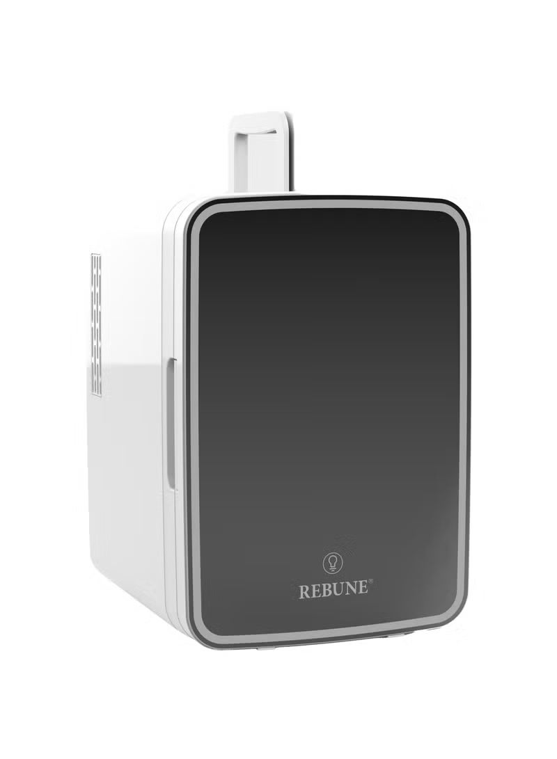 ريبون ثلاجة مستحضرات تجميل - 10 لترات - مزودة بمرآة LED -  55 واط - RE-30002 - Image 2