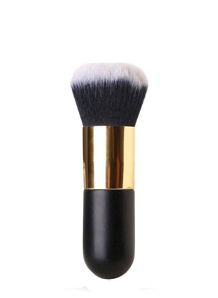 Brain Freezer Persian Bristle Makeup Brush- Black, Golden - Image 1