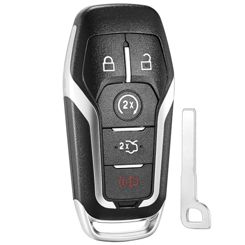 LYFUCESS Key Fob Replacement Fit for Ford Edge Mustang 2015-2017,Explorer 2016-2017,Fusion 2013-2016,Lincoln MKZ 2013-2016,MKC 2014-2016,MKX-2016-2019,Smart Car Keyless Entry Remote Frequency:902Mhz 164-R7989 - Image 1