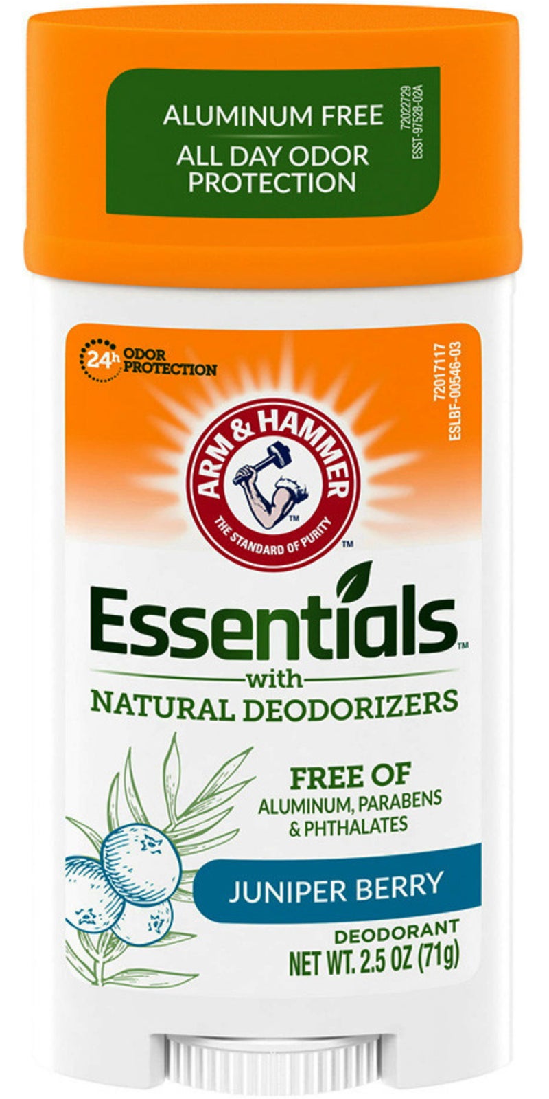 Essentials With Natural Deodorizers Juniper Berry 71g