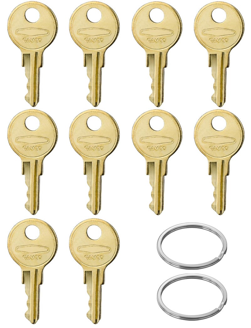 Dispenser Keys for Bobrick 10Pack 33043 CAT74 Toilet Paper Towel Dispenser Key Compatible with Janitor Bobrick Cat 74 Dispenser