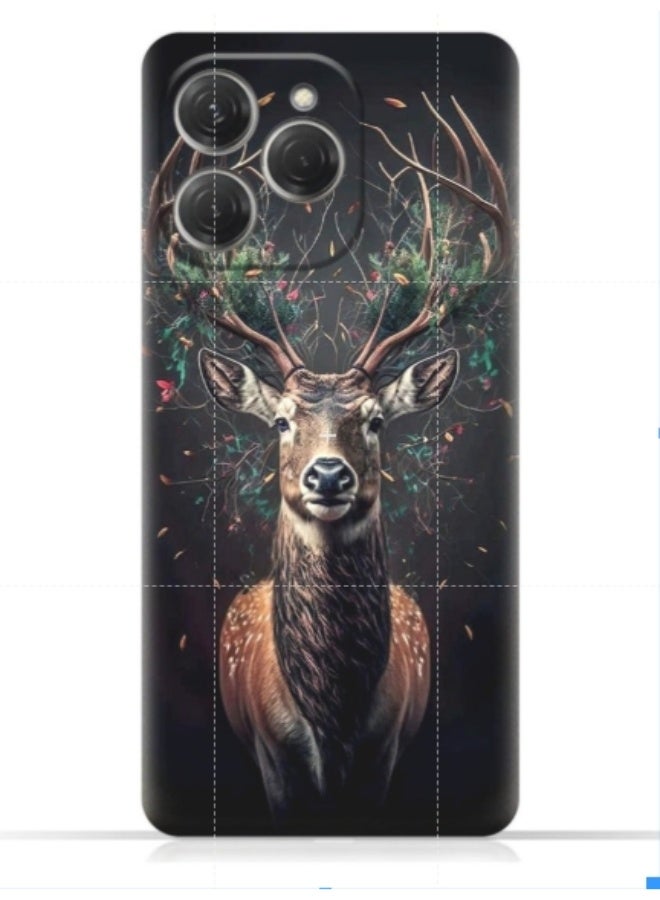 إيه إم سي ديزاين غطاء حماية بطبعة هاتف تكنو سبارك 20 برو