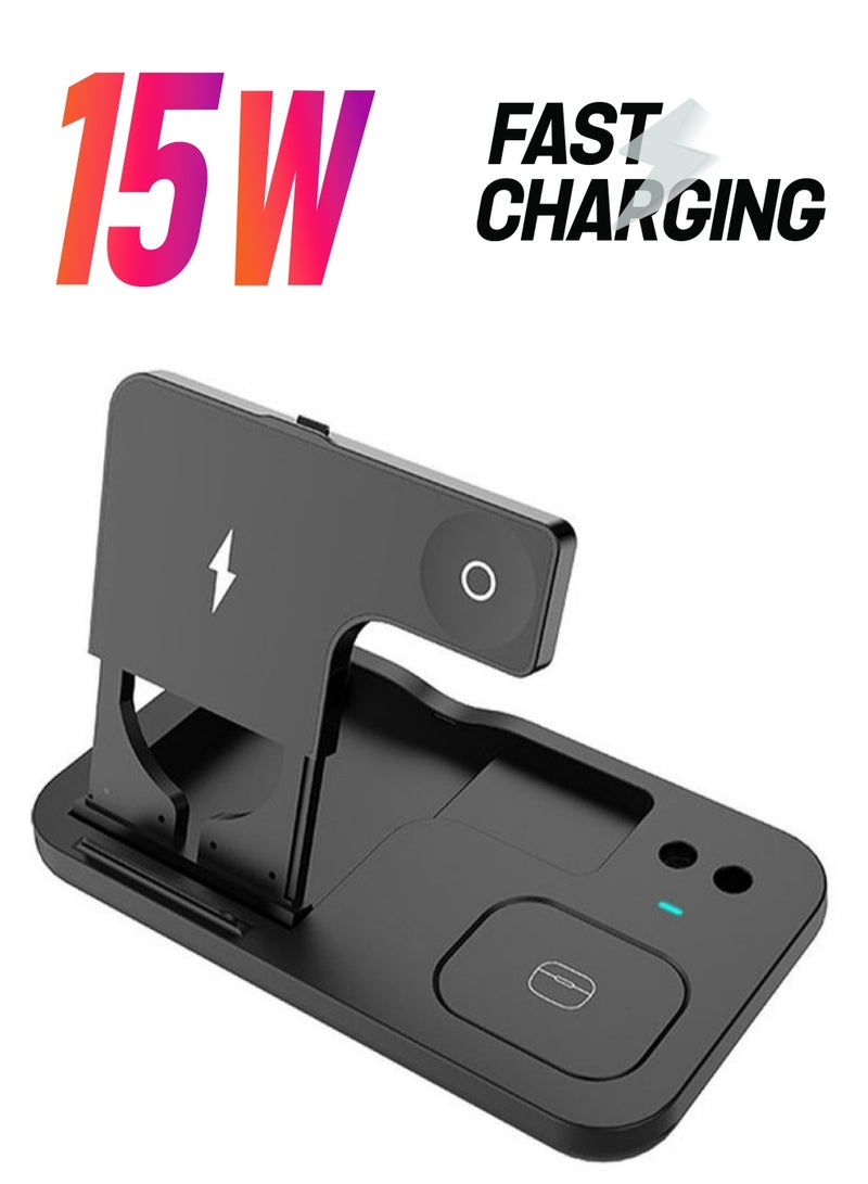 4 In 1 Wireless Charger for Mobile Phone - Image 1