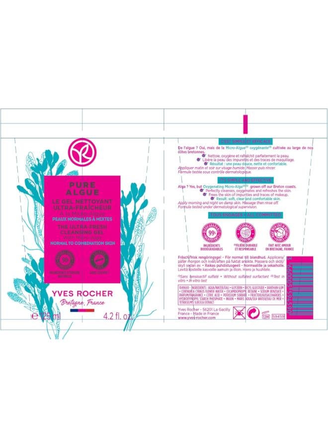 Yves Rocher The Ultra-Fresh Cleansing Gel 125ml  - Image 4