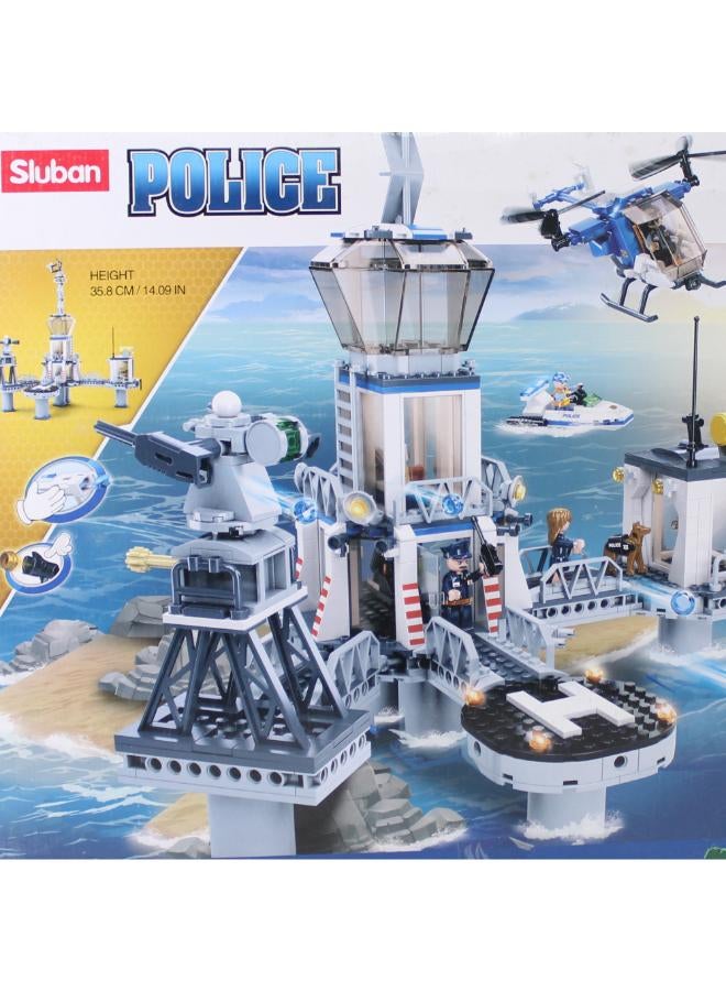 Sluban Police Prison Blocks Set - 1016Pcs - Image 3