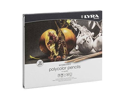 Lyra Rembrandt Polycolor Colored Pencils, Set of 24, Assorted Colors (2001240) - Image 1
