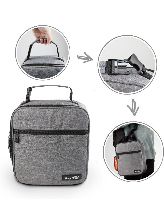 Hap Tim Insulated Lunch Box for Men/Women/Adults, Reusable Lunch Bag, Tough & Spacious Adult Lunchbox - Image 3