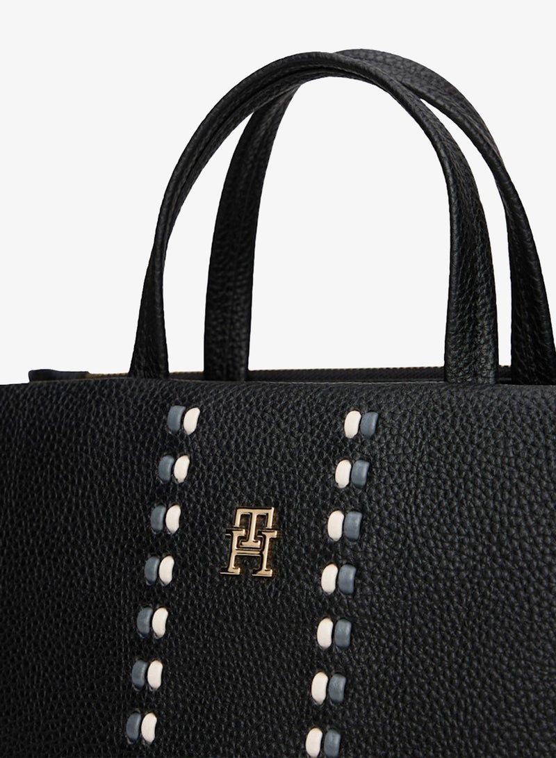 TOMMY HILFIGER Signature Tape Satchel - Image 4