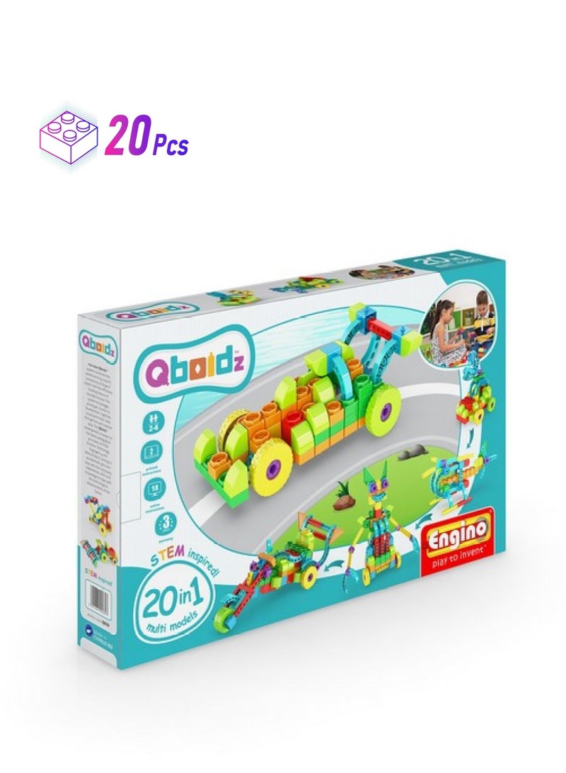 Engino Qboidz 20 in 1 Set mm - Image 1