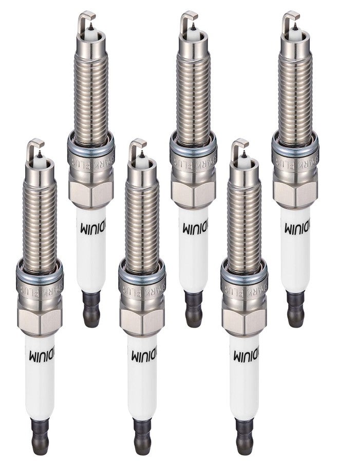 SYKRSS 1961 Iridium Platinum Spark Plugs 6 Pack - Compatible with Volkswagen Passat 2006-2018, Atlas 2018-2019, Touareg 2007-2017 & Audi Q7 2007-2010 & Porsche Cayenne 2008-2010, 3.6L V6 Engine - Image 1