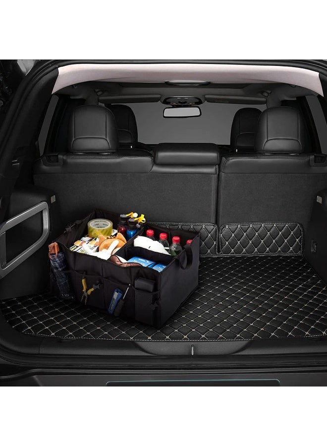 YelaJoy Car Trunk Organizer/Storage, Collapsible Cargo Storage Box, Large Capacity, Trunk Organizer for Cars, Vehicles, SUVs, Trucks - Image 2