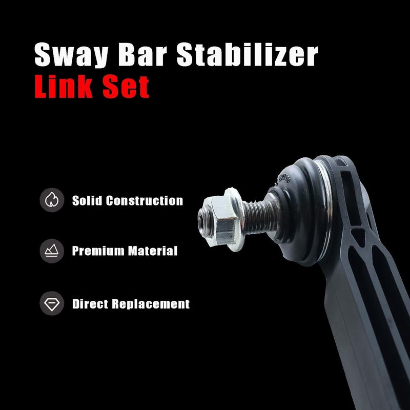 Eterpace Sway Bar Stabilizer Link Set for Fiat 500X, Compass, and Renegade - Image 5