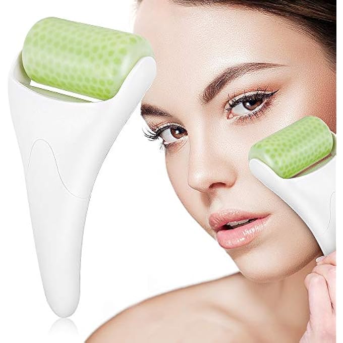 BFASU Ice Roller for Face & Eye Puffiness Migraine Relief, Ice Face Rollers for Women Facial Massager, Minor Injury, Headaches Relief, Anti Wrinkle Skin Care Product - Image 2