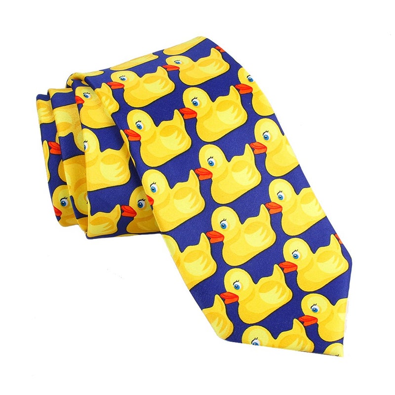 Levao Rubbery Duck Necktie - Barney's Ducky Tie 210255 - Image 3