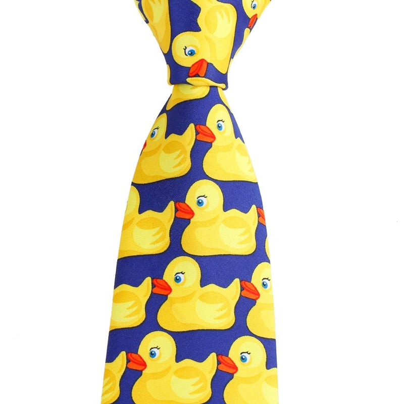 Levao Rubbery Duck Necktie - Barney's Ducky Tie 210255 - Image 5