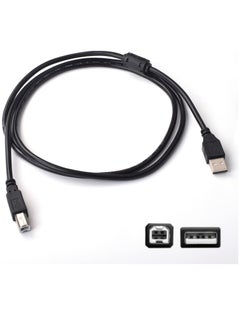 DUSALA USB Printer Cable Cord to Computer Compatible with HP OfficeJet Pro 9025 9015 8740 8210 8020 8025 8035 7740 7110 6230 5740 5255 4650 4630 3830 250 200, Canon, Dell, Epson, Lexmark, Xerox, Samsung(5ft)  - Image 2