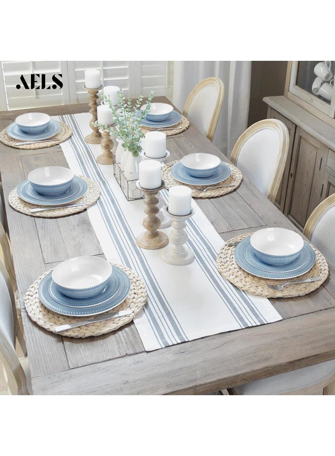 AELS Melamine Dinnerware Set of 18 Pcs Dinner Dishes Set for Indoor and Outdoor Use - Image 4