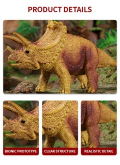 GROIC 52 Pcs Dinosaur Toys Figures with Activity Play Mat, Jurassic Dinosaur Toys，Realistic Action Educational Dinosaur Figures for Kids Boys Girls  - Image 5